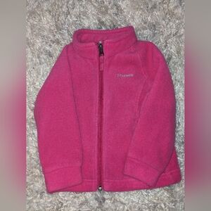 Columbia Vibrant Pink Fleece Jacket